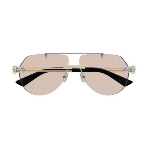 Bottega Veneta BV1342S - 002 - 59 Occhiali da sole Pilot (Aviator)
