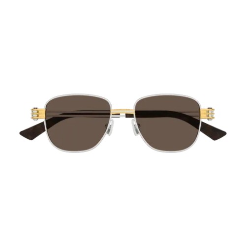 Bottega Veneta BV1380S - 001 - 51 Occhiali da sole Silver Square