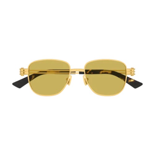 Bottega Veneta BV1380S - 002 - 51 Occhiali da sole Gold Square