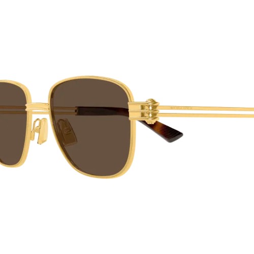 Bottega Veneta BV1380S - 003 - 51 Occhiali da sole Gold Square