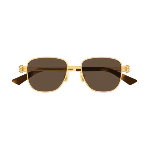 Bottega Veneta BV1380S - 003 - 51 Occhiali da sole Gold Square