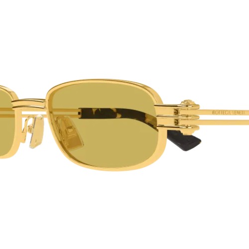 Bottega Veneta BV1381S - 002 - 50 Occhiali da sole Gold Oval