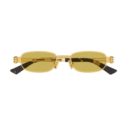 Bottega Veneta BV1381S - 002 - 50 Occhiali da sole Gold Oval