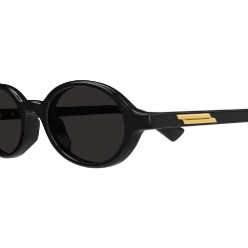 Bottega Veneta BV1388S - 001 - 47 Occhiali da sole Black Oval