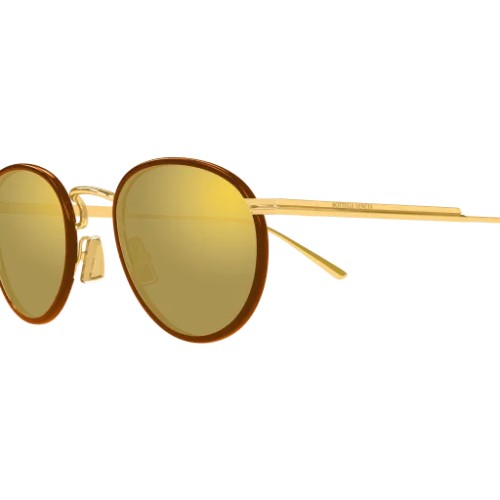 Bottega Veneta BV1389S - 004 - 48 Occhiali da sole Pantó / Rounded