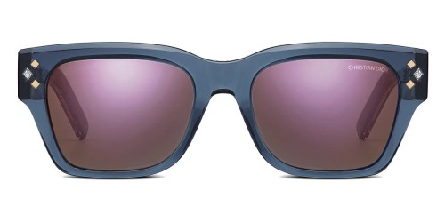 Dior CD DIAMOND S2I - 30G7 Z - 54 Occhiali da sole Blue Square
