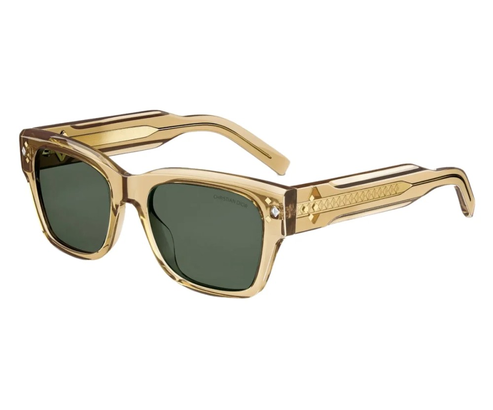 Dior CD DIAMOND S2I - 78C0 Z - 54 Occhiali da sole Gold Square