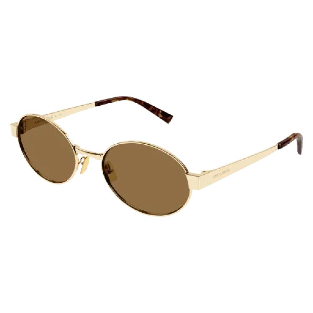 Saint Laurent SL 692 - 004 - 55 Occhiali da sole Gold Oval