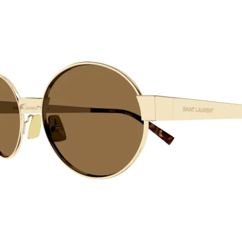 Saint Laurent SL 692 - 004 - 55 Occhiali da sole Gold Oval