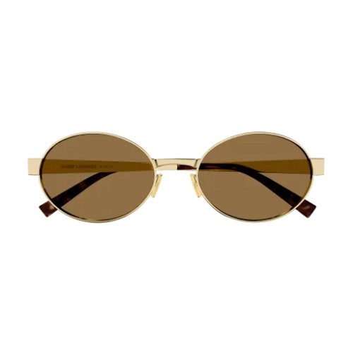 Saint Laurent SL 692 - 004 - 55 Occhiali da sole Gold Oval