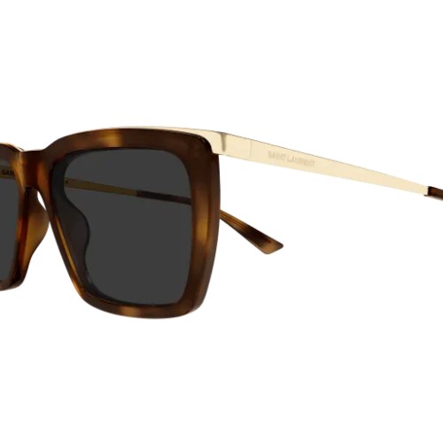 Saint Laurent SL 765 - 004 - 56 Occhiali da sole Havanna Square