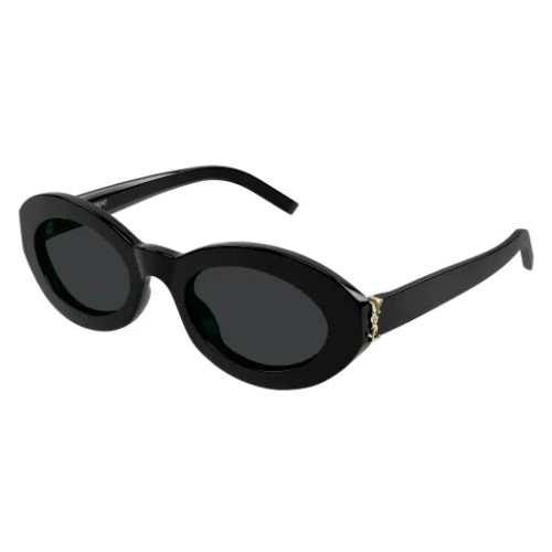 Saint Laurent SL M136 - 001 - 52 Occhiali da sole Black Oval