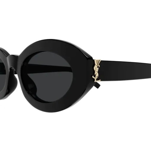 Saint Laurent SL M136 - 001 - 52 Occhiali da sole Black Oval