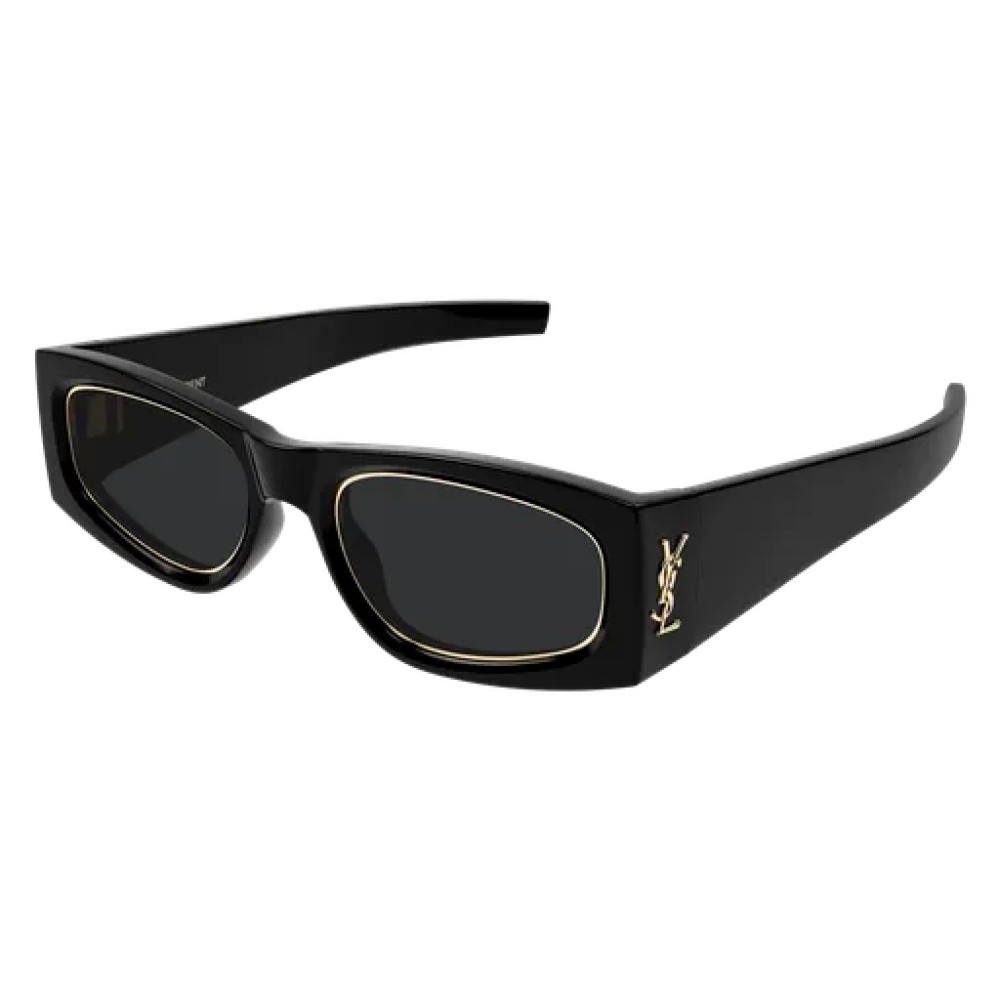 Saint Laurent SL M140 RIM - 001 - 54 Occhiali da sole Black Oval