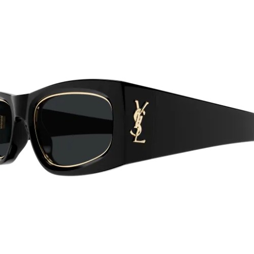 Saint Laurent SL M140 RIM - 001 - 54 Occhiali da sole Black Oval