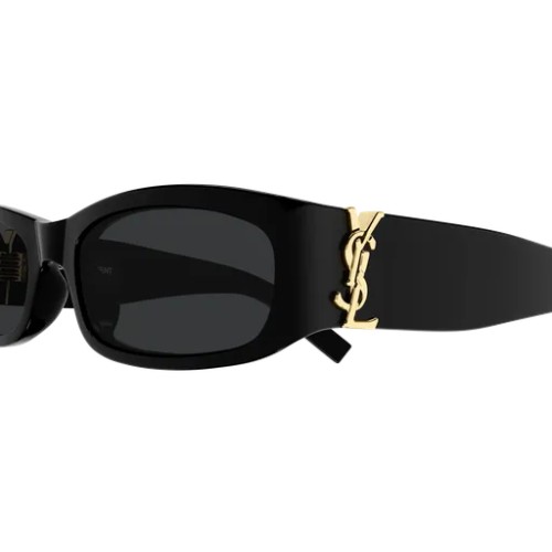 Saint Laurent SL M152 - 001 - 55 Occhiali da sole Noir Angulaire