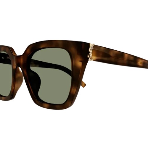 Saint Laurent SL M143 - 003 - 51 Occhiali da sole Havanna Square