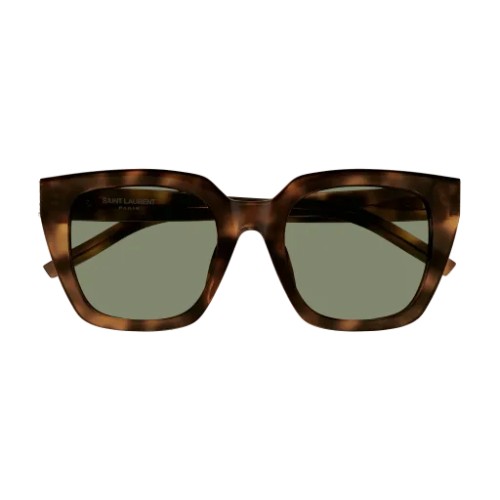 Saint Laurent SL M143 - 003 - 51 Occhiali da sole Havanna Square