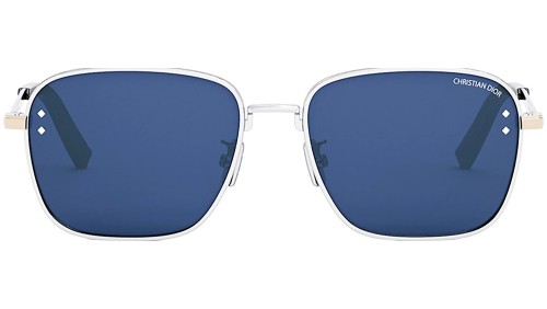 Dior CD DIAMOND S4U - F2B0 N - 55 Occhiali da sole Silver Square