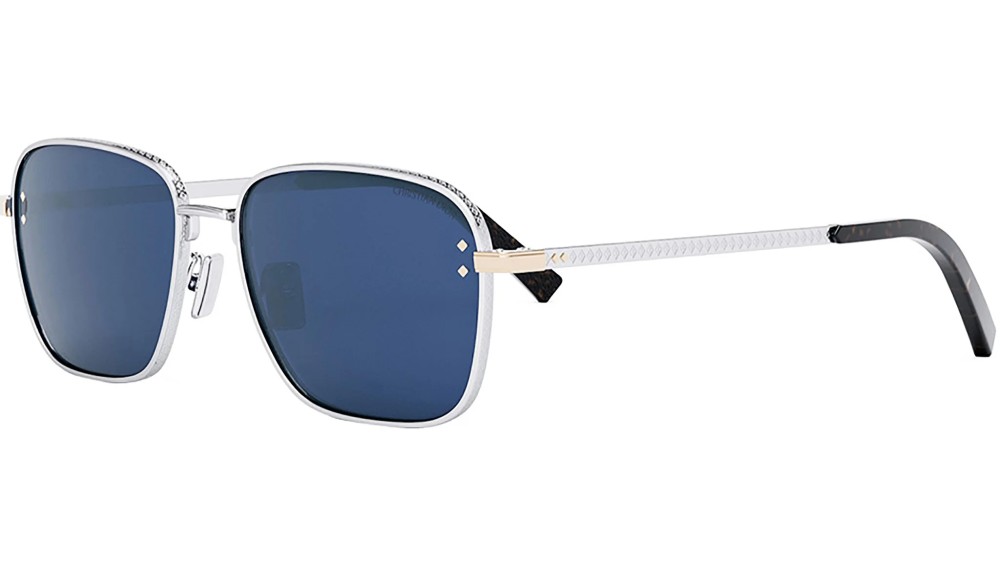 Dior CD DIAMOND S4U - F2B0 N - 55 Occhiali da sole Silver Square