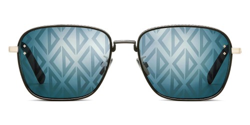 Dior CD DIAMOND S4U - H2B8 N - 55 Occhiali da sole Black Square