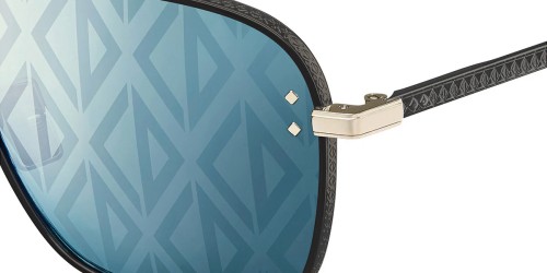 Dior CD DIAMOND S4U - H2B8 N - 55 Occhiali da sole Black Square