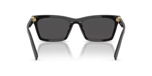 MIU MIU MU A05S - 16K08Z - 55 Occhiali da sole Black Rectangle