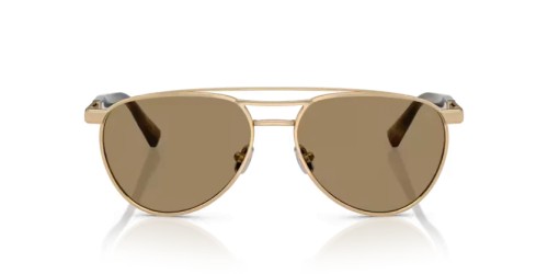 BRUNELLO CUCINELLI BC2007SM - 501653 - 56 - PLACCATO ORO (GOLD PLATED) Occhiali da sole Pilot (Aviator)