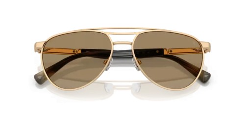BRUNELLO CUCINELLI BC2007SM - 501653 - 56 - PLACCATO ORO (GOLD PLATED) Occhiali da sole Pilot (Aviator)