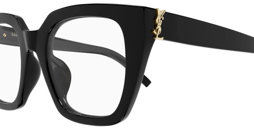 Saint Laurent SL M143 OPT - 001 - 51 Montature ottiche Black Cat Eye