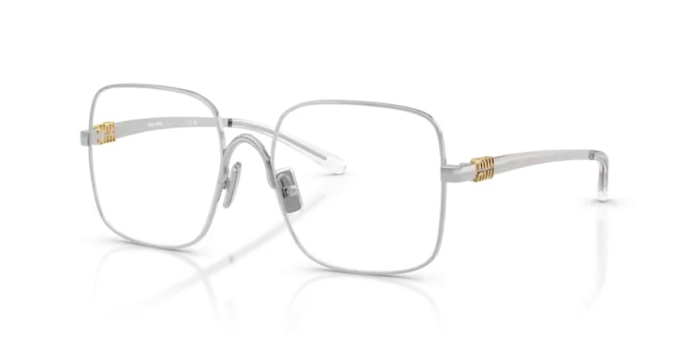 MIU MIU MU 51YV - 1BC1O1 - 53 Montature ottiche Silver Square