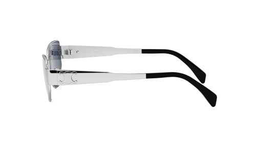 Celine CL40293U - 16V - 55 Occhiali da sole Silver Cat Eye
