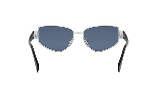 Celine CL40293U - 16V - 55 Occhiali da sole Silver Cat Eye