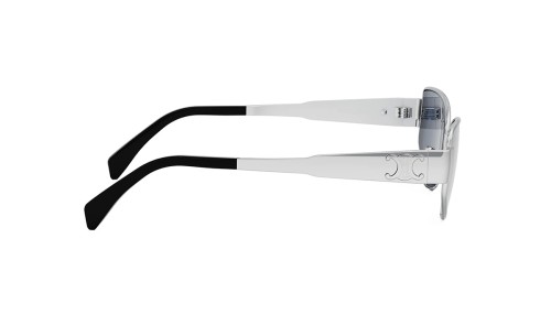 Celine CL40293U - 16V - 55 Occhiali da sole Silver Cat Eye