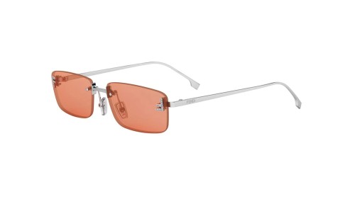 Fendi FE4172US - 16J - 54 Occhiali da sole Silver Square