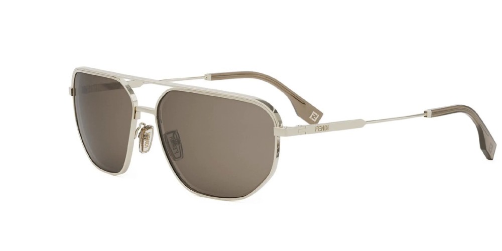 Fendi FE40154U - 32E - 61 Occhiali da sole Pilot (Aviator)