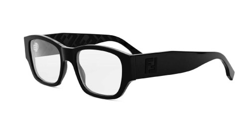 Fendi FE50123I - 001 - 53 Montature ottiche Black Square