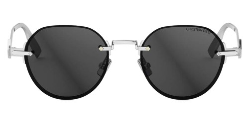 Dior CD DIAMOND R5F - F0A0 - 50 Occhiali da sole Silver Round