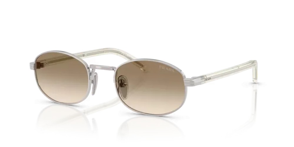 PRADA PR B53S - 1BC80K - 52 Occhiali da sole Silver Oval