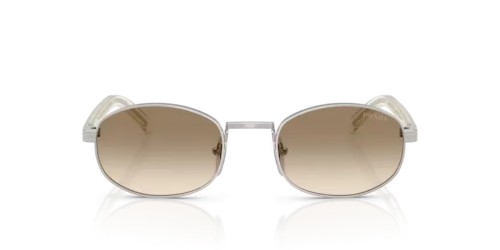 PRADA PR B53S - 1BC80K - 52 Occhiali da sole Silver Oval