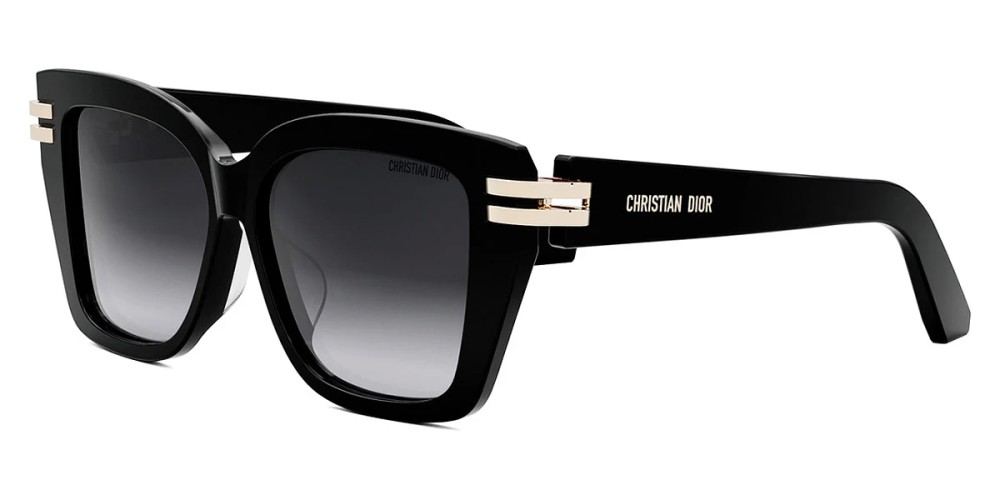 Dior CDIOR S1F - 10A1 D - 56 Occhiali da sole Black Pillow (Rounded)