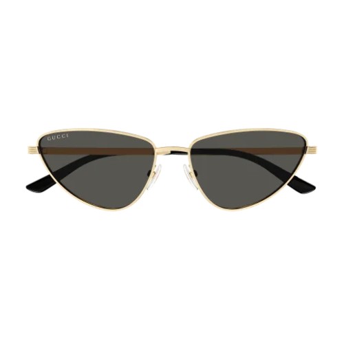 Gucci GG1879S - 001 - 57 Occhiali da sole Gold Cat Eye