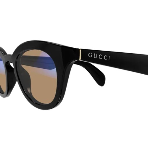 Gucci GG1934S - 006 - 47 - CON LENTI FOTOCROMATICHE Occhiali da sole Black Pantó / Rounded