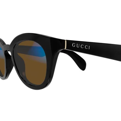 Gucci GG1934S - 006 - 47 - CON LENTI FOTOCROMATICHE Occhiali da sole Black Pantó / Rounded