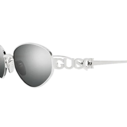 Gucci GG1935S - 004 - 47 Occhiali da sole Silver Oval