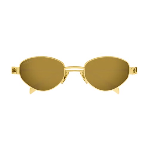 Gucci GG1935S - 003 - 47 Occhiali da sole Gold Oval