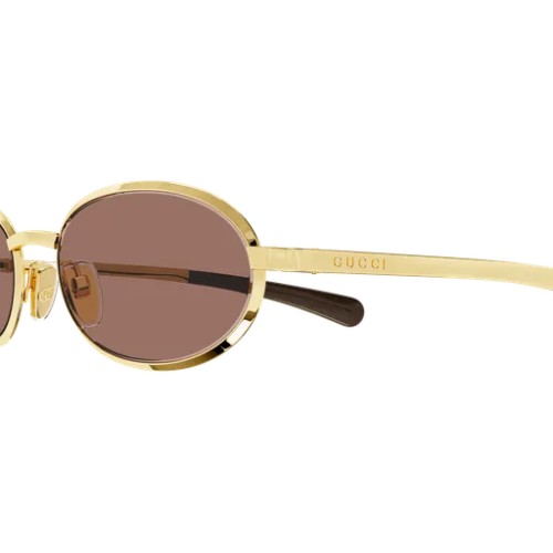 Gucci GG1942S - 003 - 53 Occhiali da sole Gold Oval