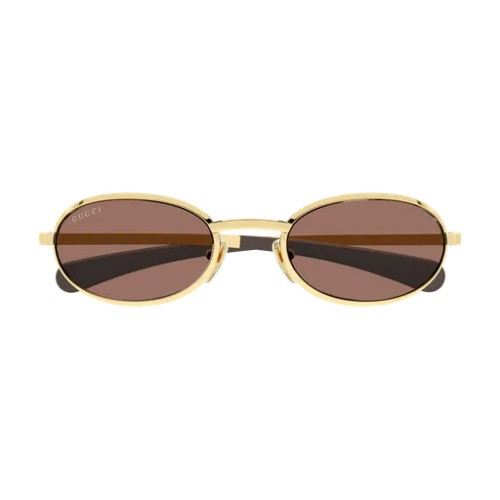 Gucci GG1942S - 003 - 53 Occhiali da sole Gold Oval