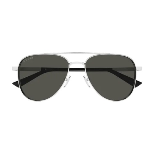 Gucci GG1962S - 001 - 56 Occhiali da sole Silver Pilot (Aviator)