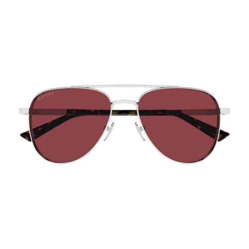 Gucci GG1962S - 003 - 56 Occhiali da sole Silver Pilot (Aviator)